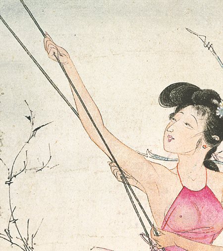 淮北-胡也佛的仕女画和最知名的金瓶梅秘戏图
